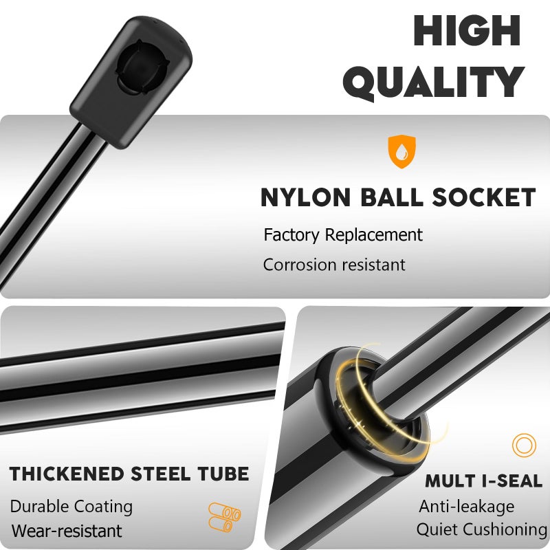 AEagle Front Hood Lift Supports Gas Springs Shocks Struts for 2002-2007 Liberty 4366 SG314037 - Image 3